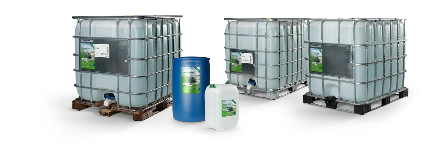 Cuves IBC, fût et bidon AdBlue® by BASF