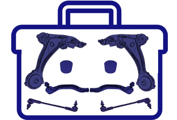 Kit de suspension complet